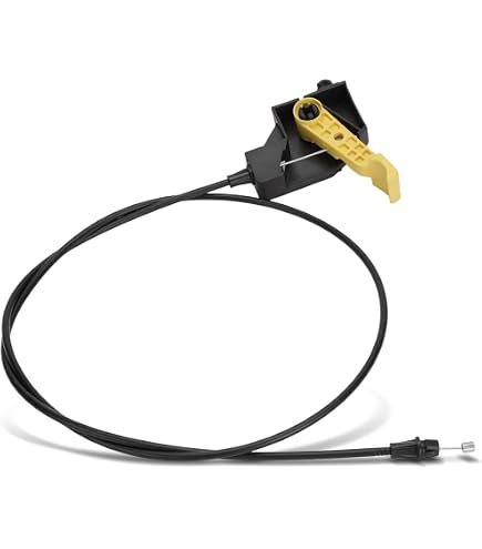 Genuine Ford F81Z-16916-AB Hood Control Cable Assembly, Hood